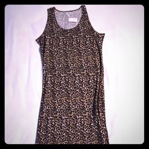 J. Crew Animal Print Dress